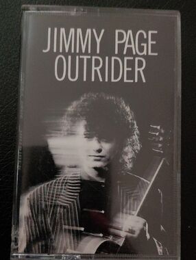 Jimmy Page – Outrider - 1988 Cassette Tape